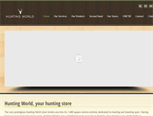 Tablet Screenshot of huntingworld.be